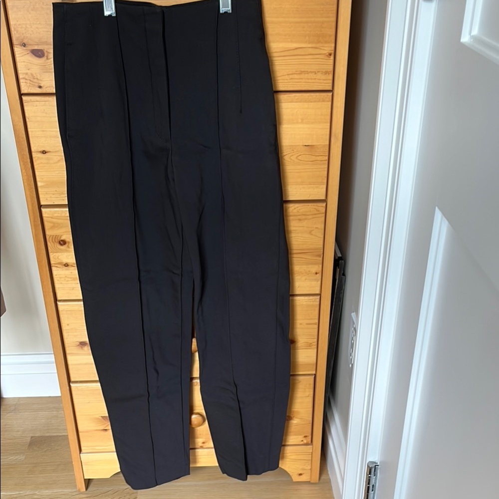 Massimo Dutti Black Classic Trousers
